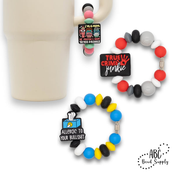 All New Beverage Cup Charm Designs & DIY Project Kits!