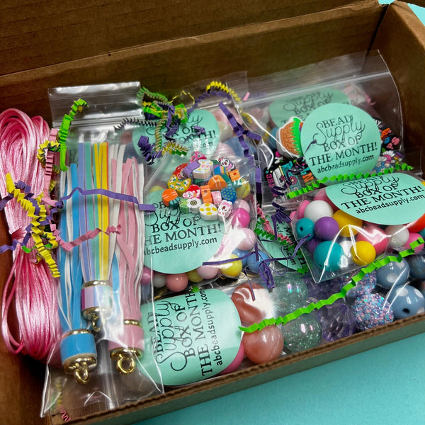 A Look Inside the February Bead Supply Box of the Month!