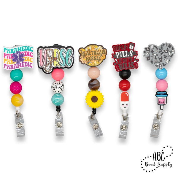 Medical Themed Badge Reels! Nurses, Pharmacists, Paramedics & Heathcare Workers