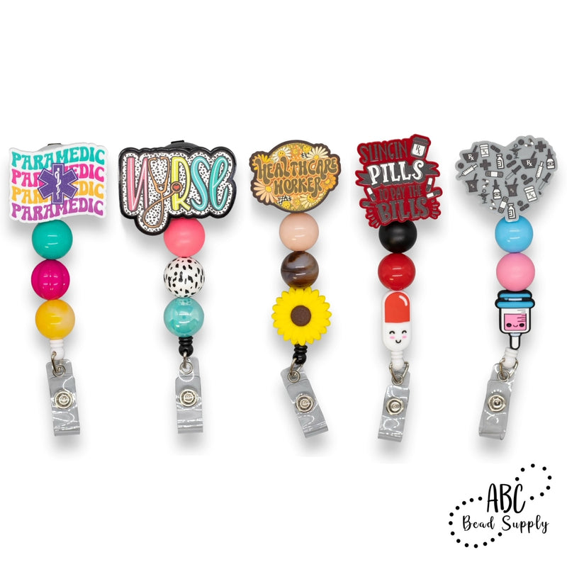 Medical Themed Badge Reels! Nurses, Pharmacists, Paramedics & Heathcare Workers