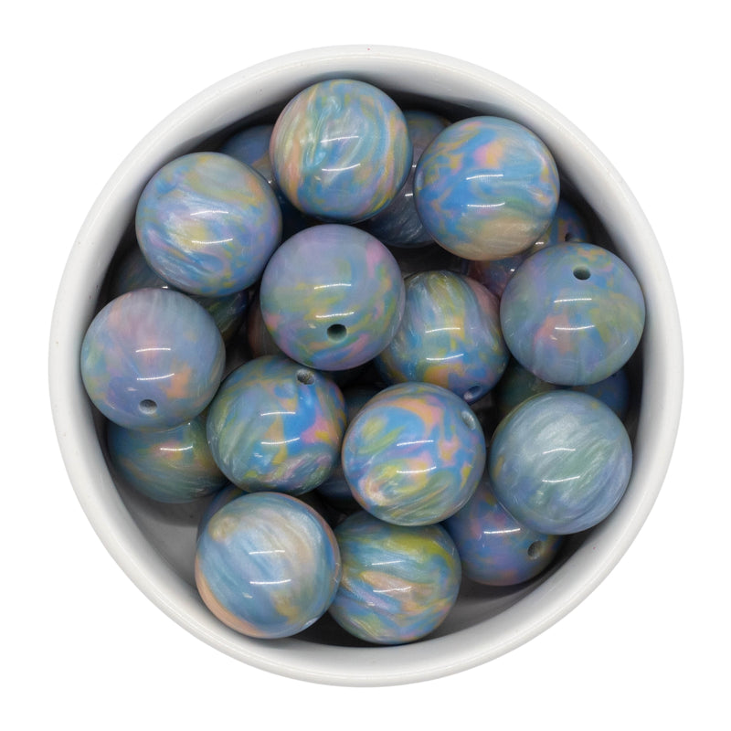 Pastel Pearly Luster Beads 20mm (Package of 10)