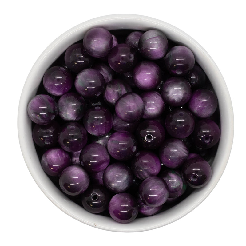 Grape Galaxy Beads 12mm (Package of 20)