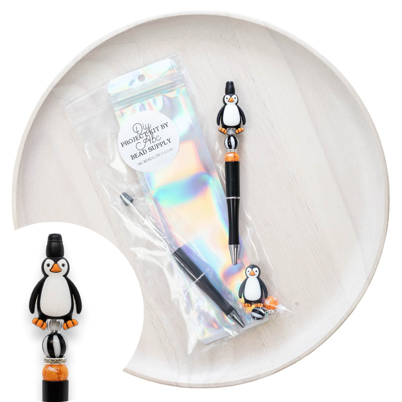 3-D Penguin Beadable Pen Kit