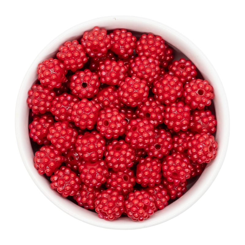 Red Berry Beads 12mm (Package of 20)