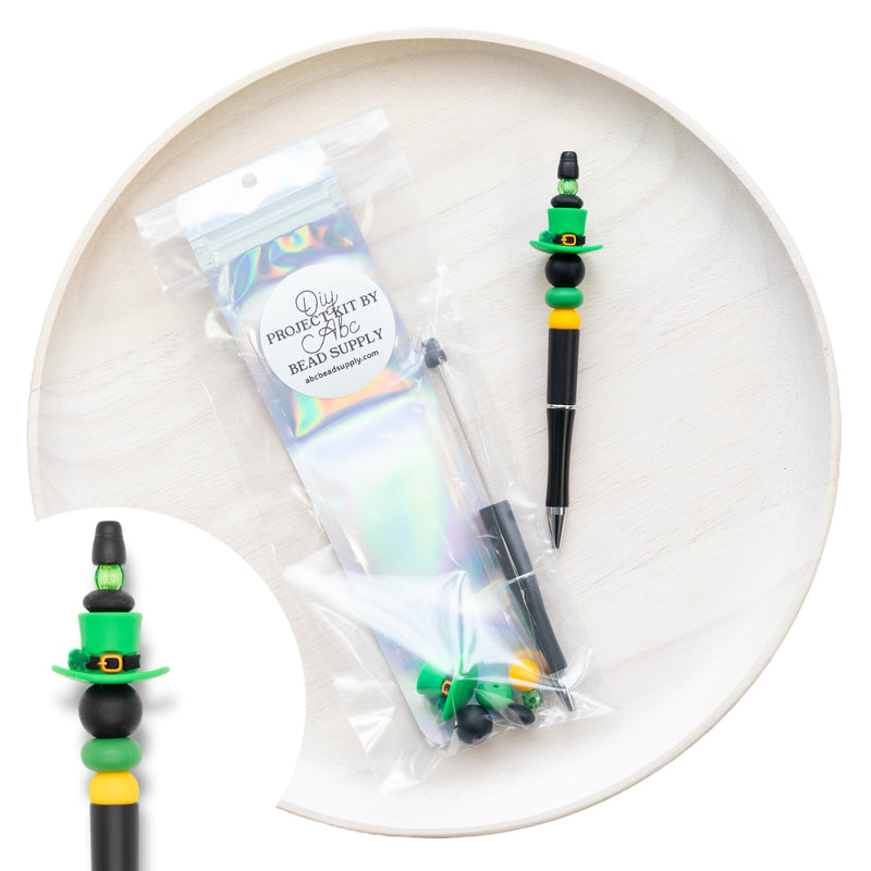 3-D Leprechaun Hat Beadable Pen Kit